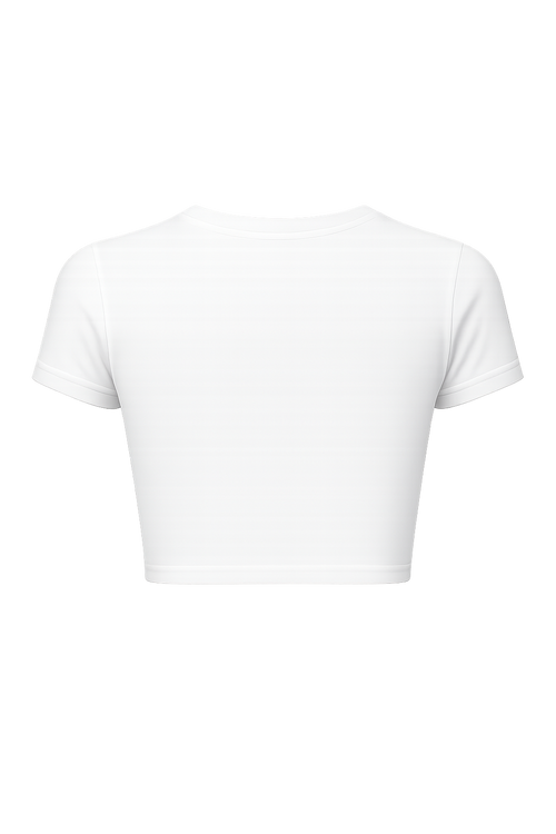Badmos Bauni, Printed Women’s Crop Top