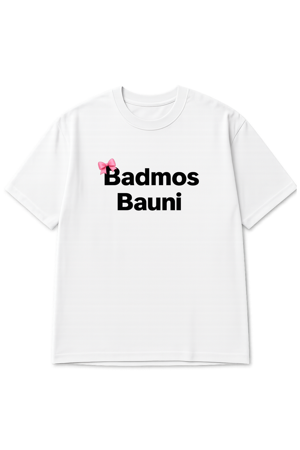 Badmos Bauni, Printed Oversized Women’s T-Shirt