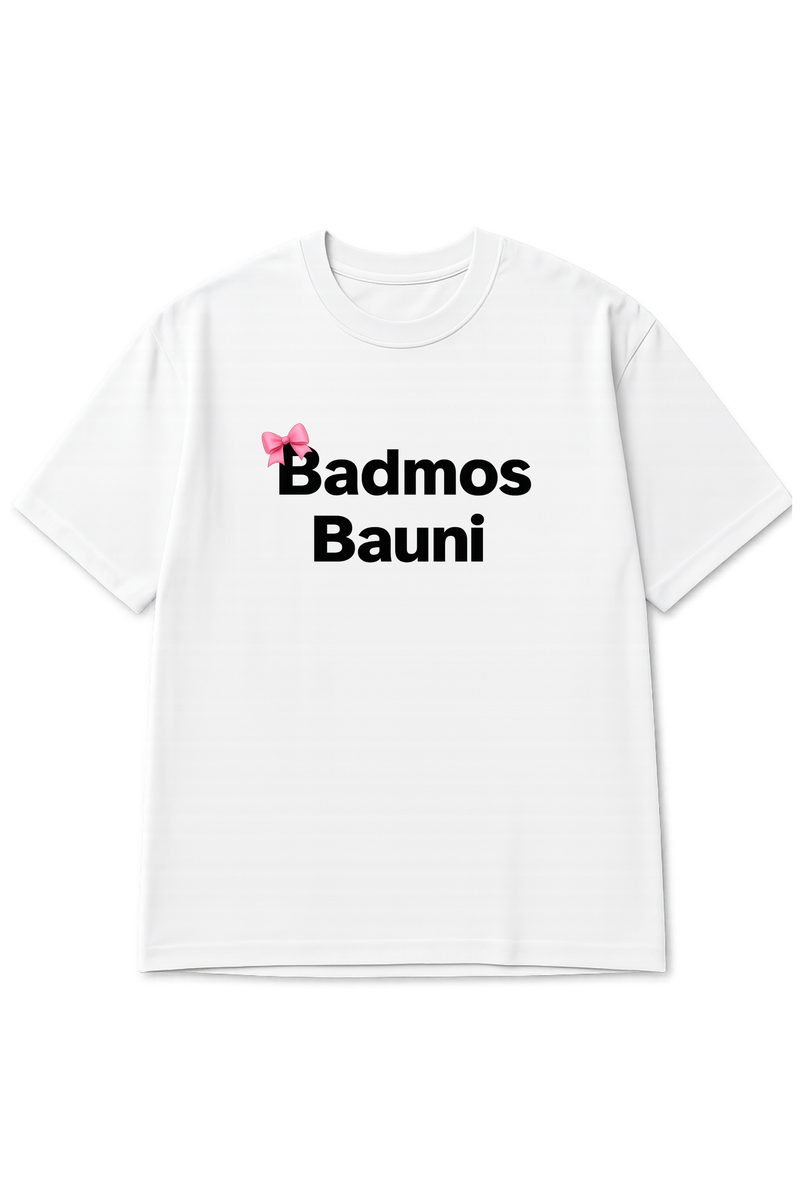 Badmos Bauni, Printed Oversized Women’s T-Shirt