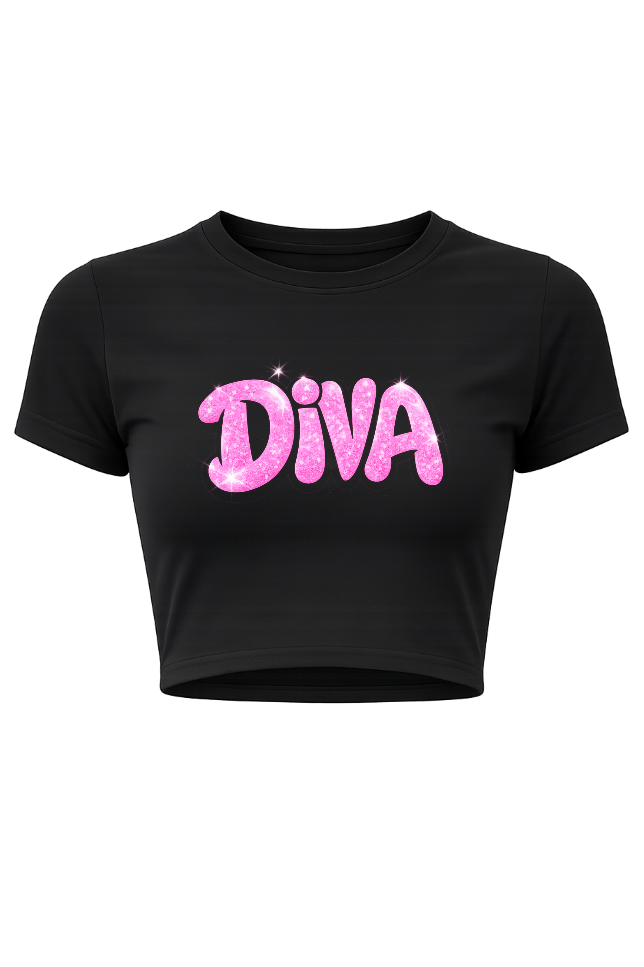 Diva, Printed Women’s Crop Top
