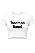 Badmos Bauni, Printed Women’s Crop Top