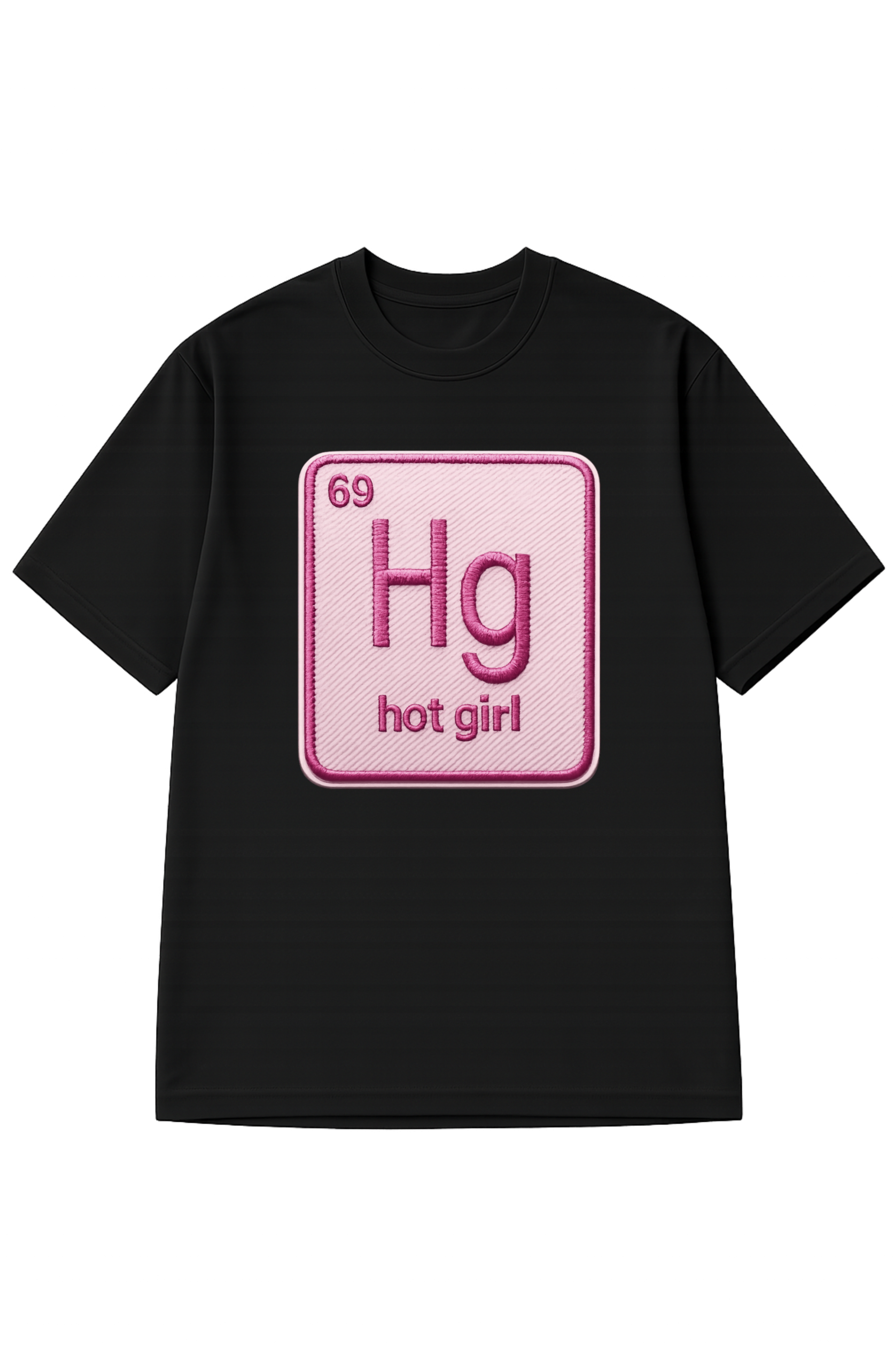 Hot Girl, Printed Oversized Women’s T-Shirt