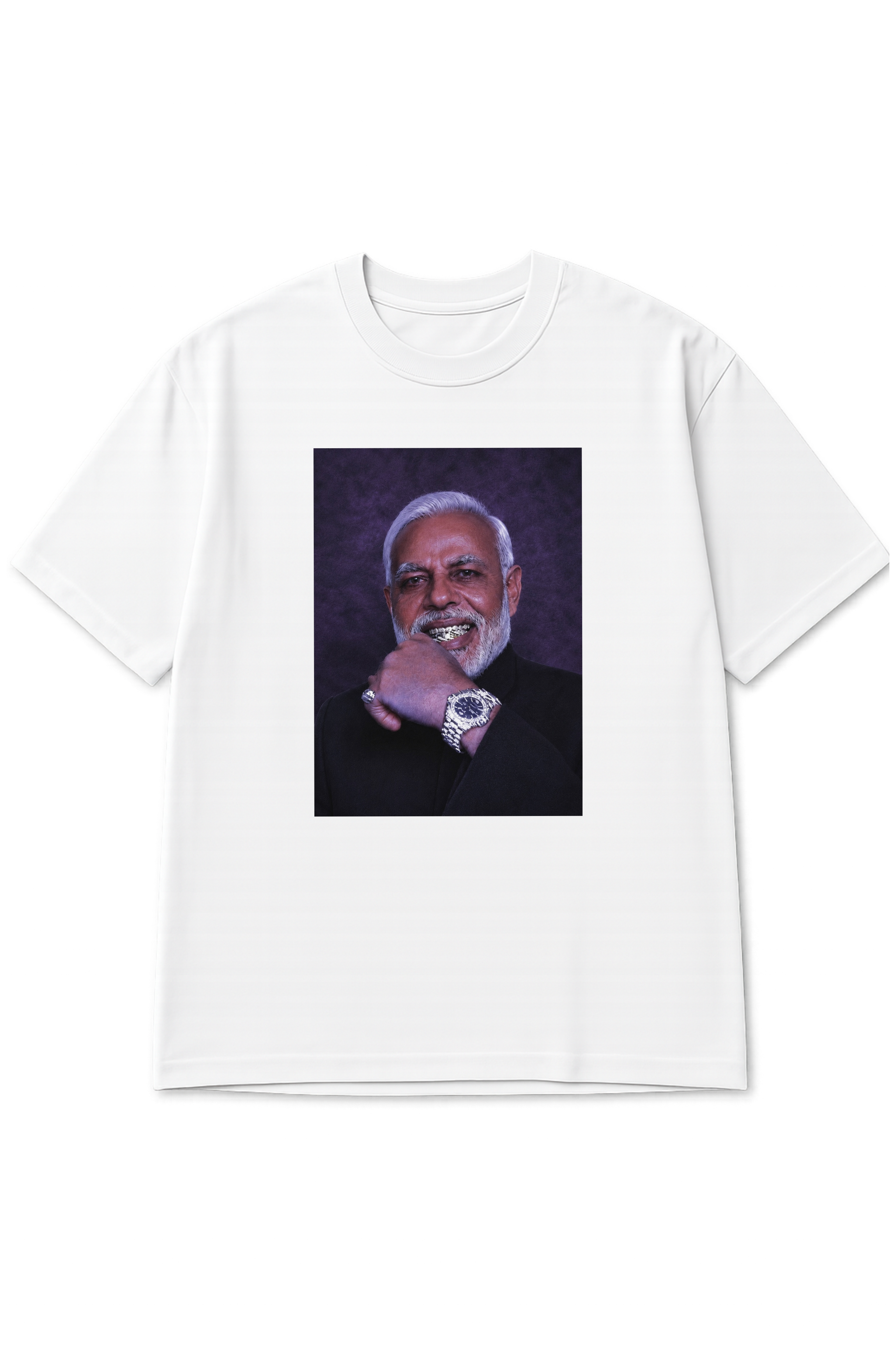 Modi Ji, Printed Oversized T-Shirt