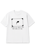 Old Picture, Printed Oversized Standard T-Shirt
